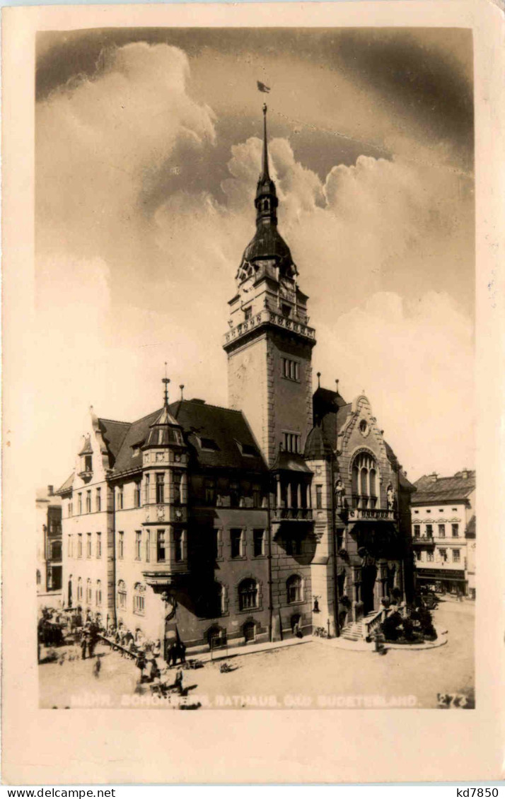 Mährisch Schönberg - Rathaus - Boehmen Und Maehren