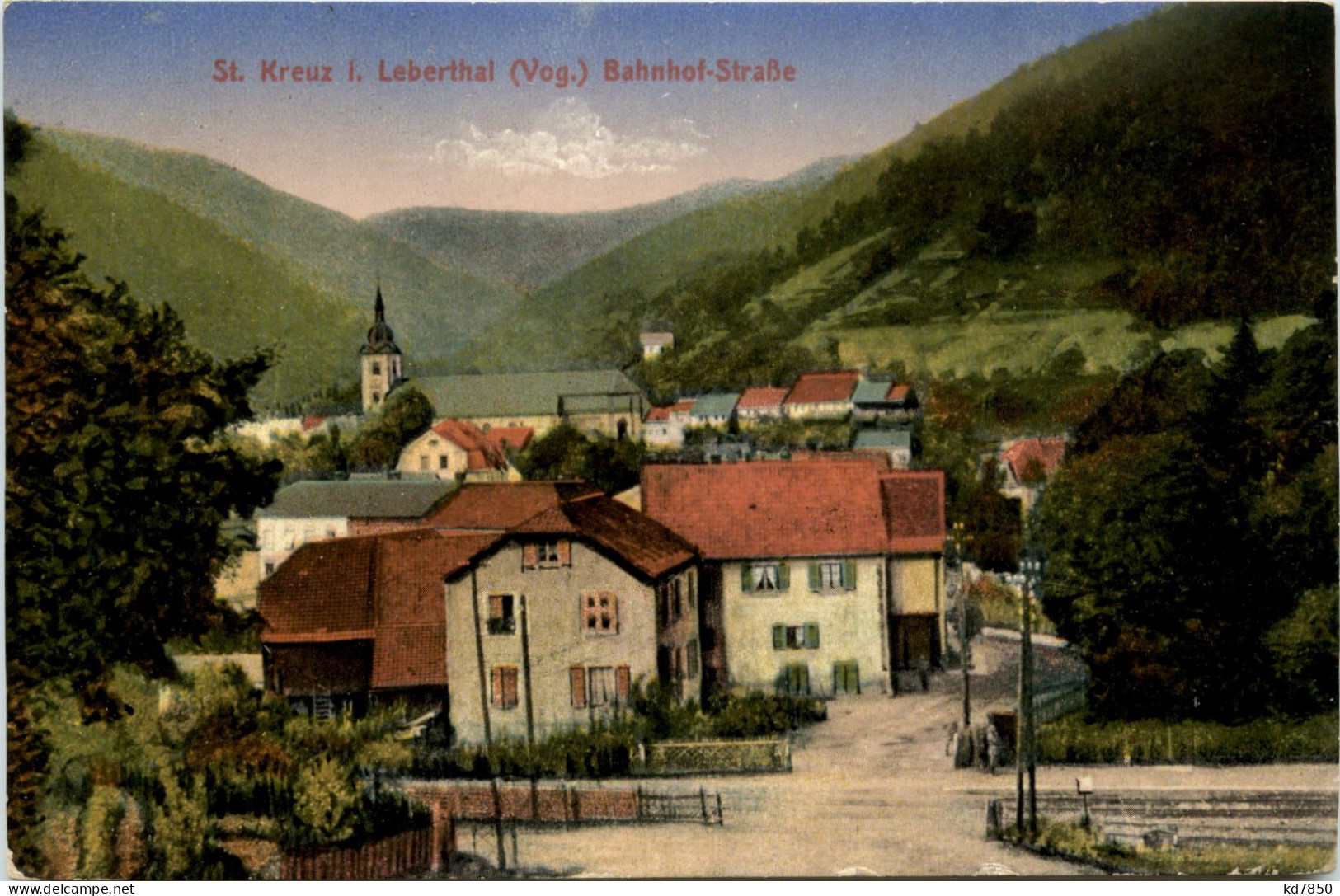 St. Kreuz Im Leberthal - Bahnhof Strasse - Sainte-Croix-aux-Mines