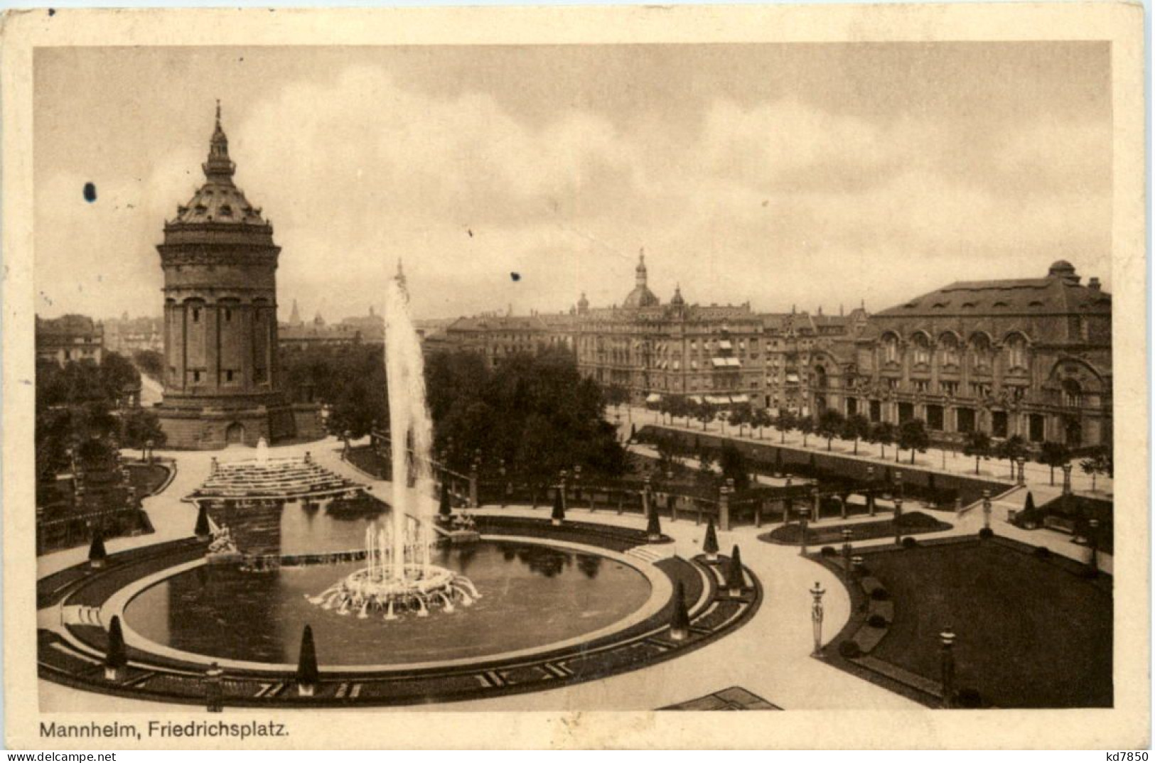 Mannheim, Friedrichsplatz - Mannheim