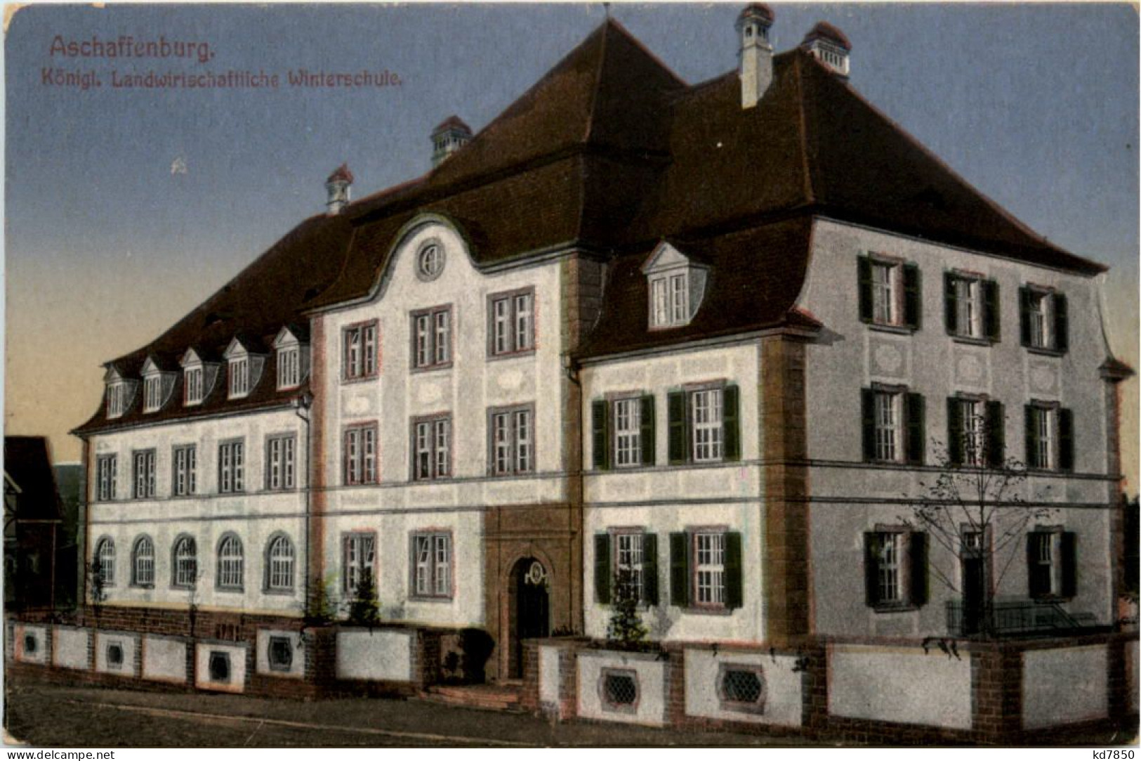 Aschaffenburg, Königl. Landwirtschaftliche Winterschule - Aschaffenburg