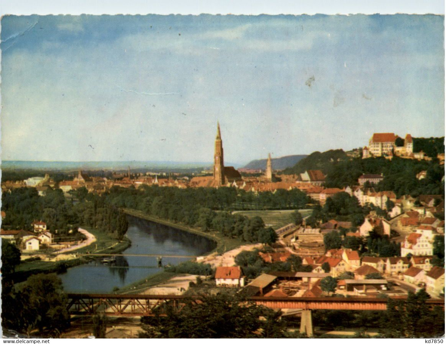 Landshut, Blick Vom Klausenberg Auf Landshut - Landshut