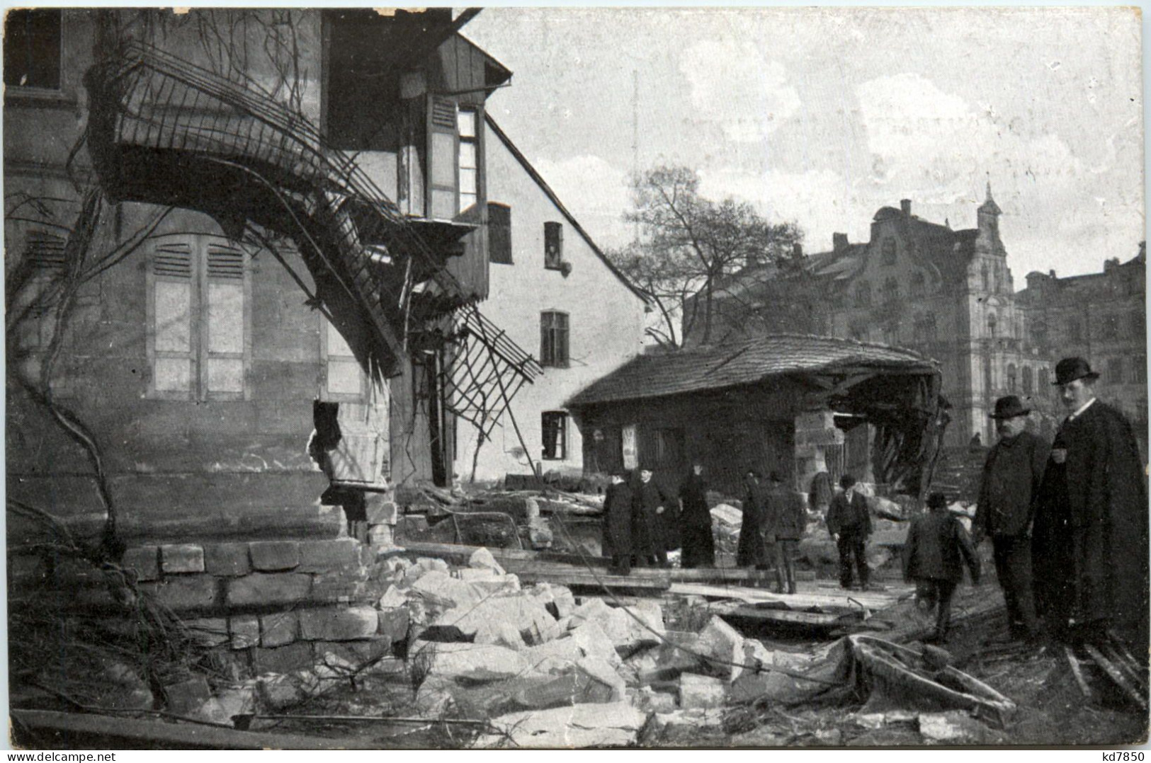 Nürnberg - Hochwasser Katastrophe 1909 - Nürnberg
