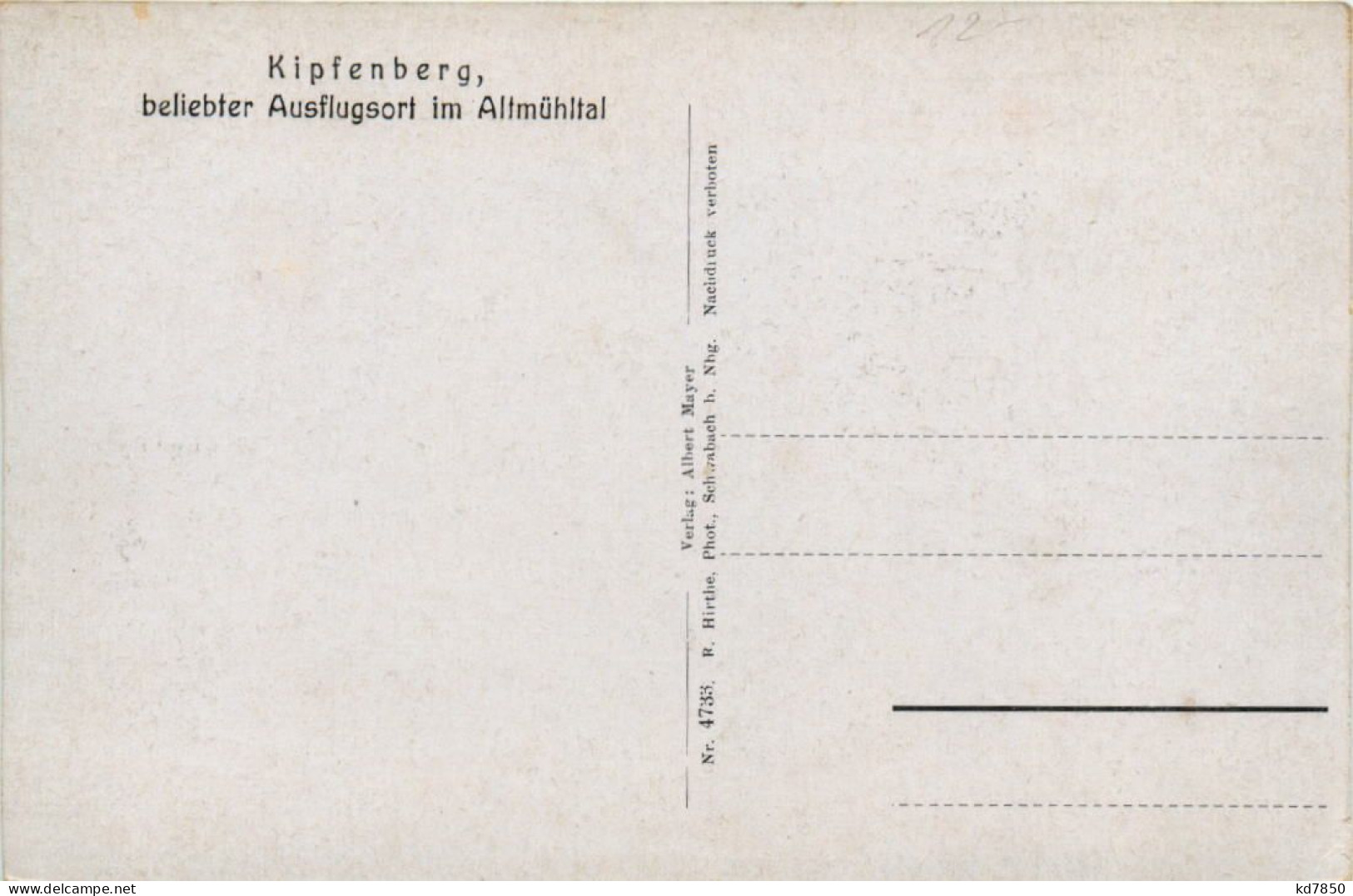 Kipfenberg Im Altmühltal - Eichstaett