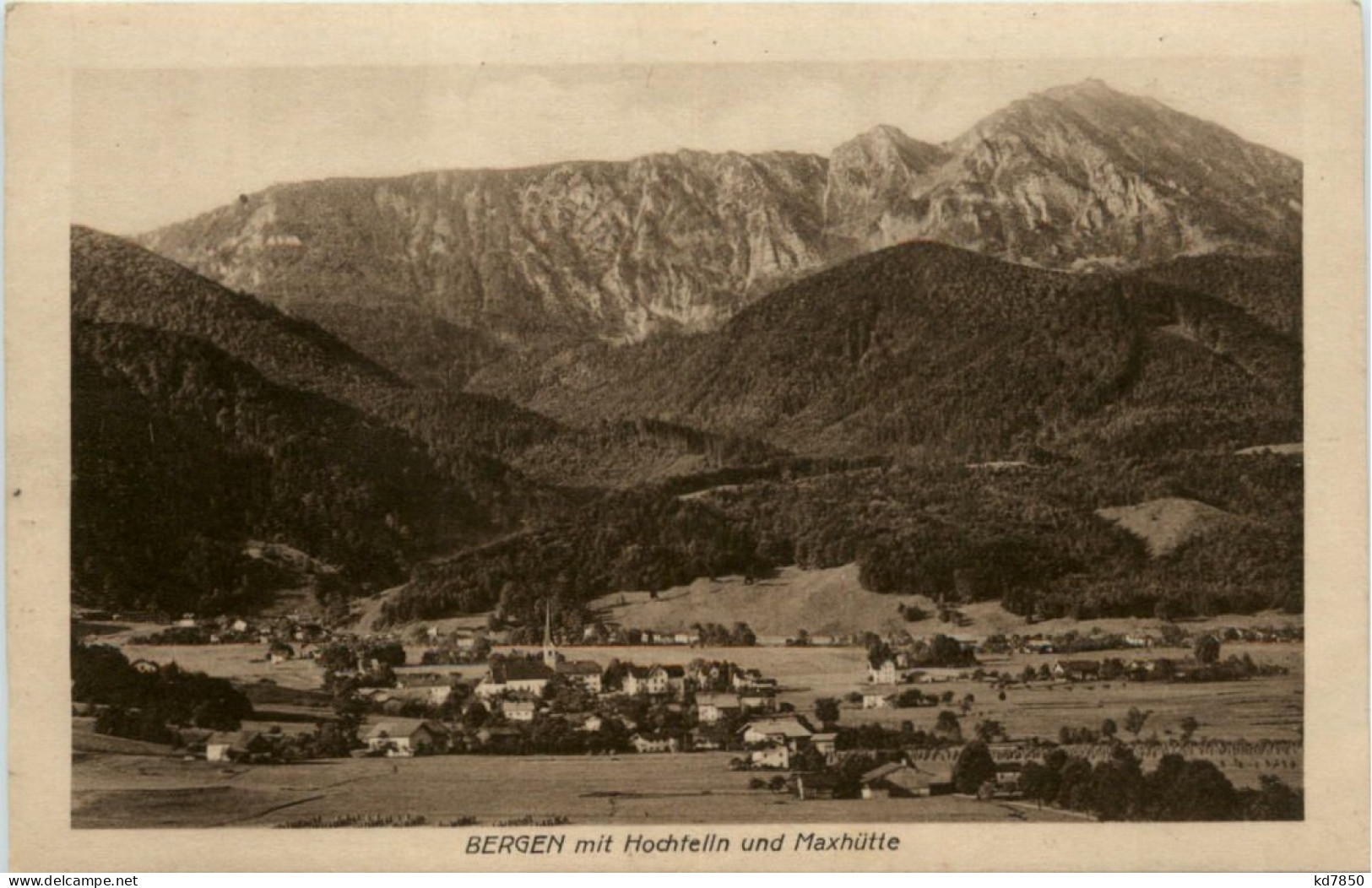 Bergen Mit Hochfelln Und Maxhütte - Traunstein