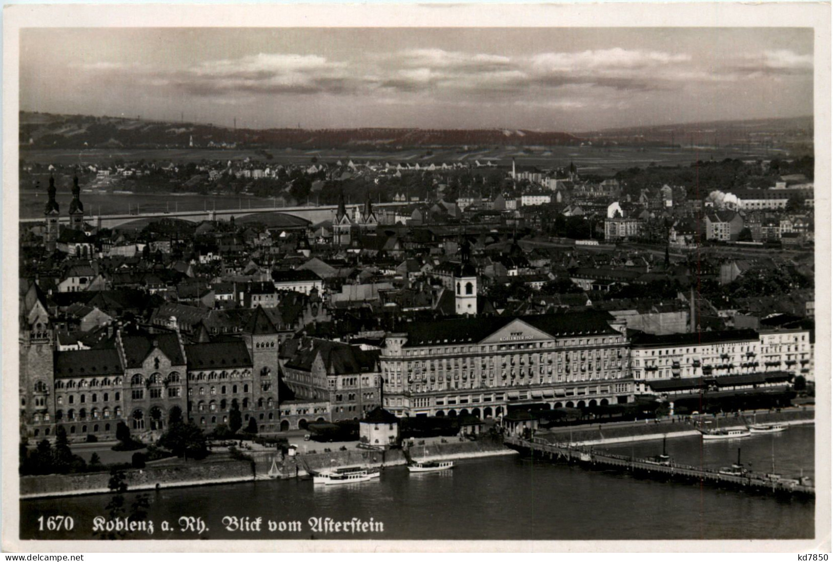 Koblenz, Blick Vom Alsterstein - Koblenz