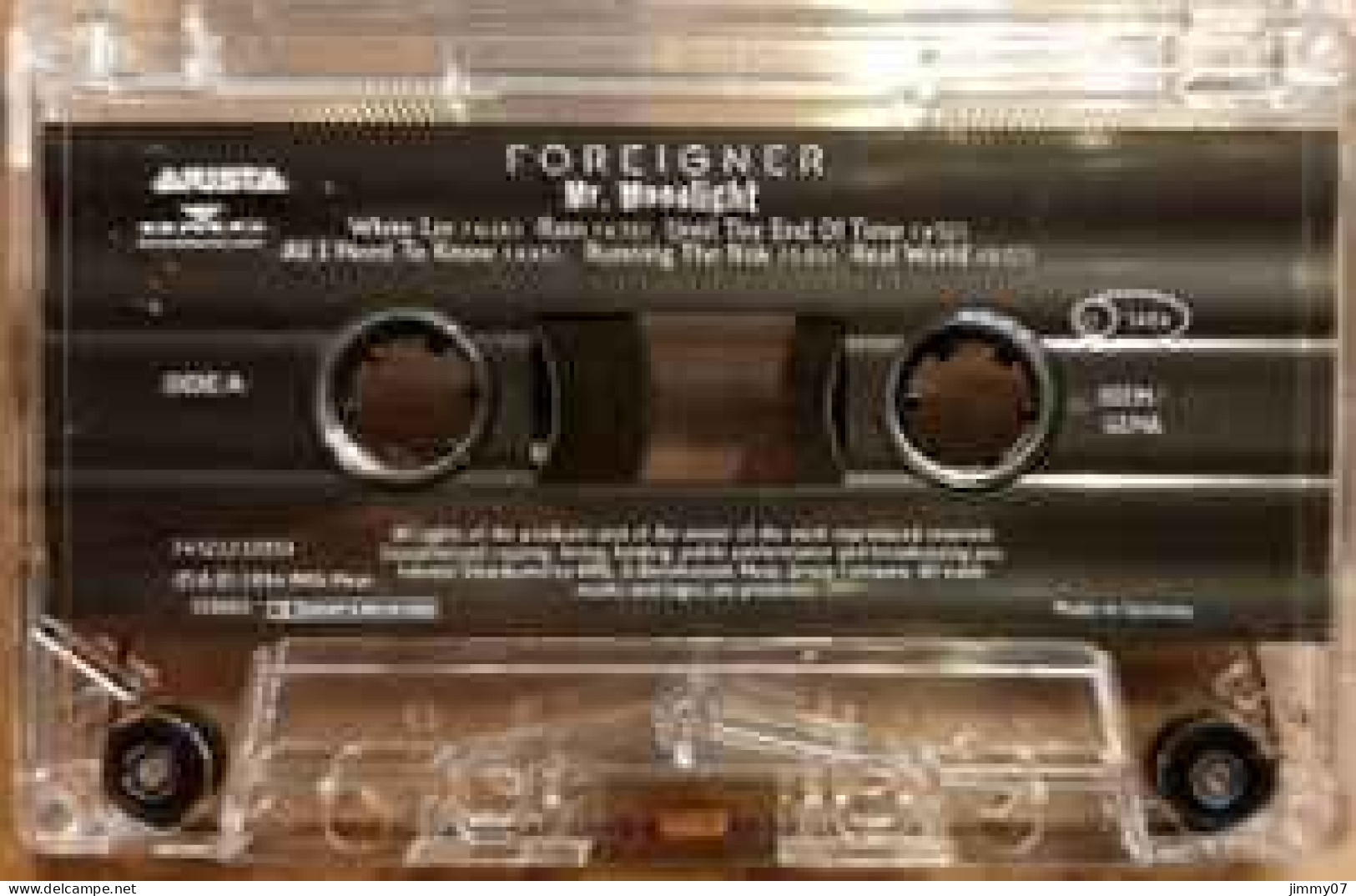 Foreigner - Mr. Moonlight (Cass, Album) - Audio Tapes