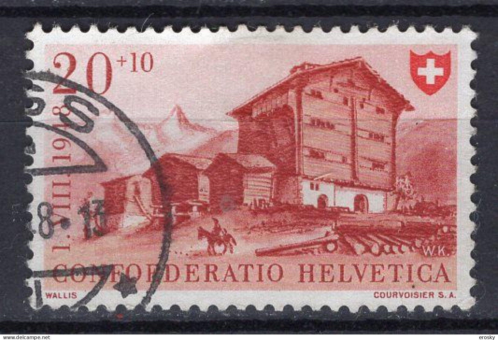 T3115 - SUISSE SWITZERLAND Yv N°459 Pro Patria Fete Nationale - Used Stamps