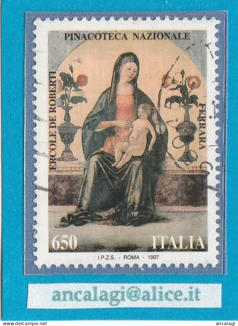 USATI ITALIA 1997 - Ref.0781A "TESORI DEI MUSEI NAZIONALI" 1 Val. - - 1991-00: Afgestempeld