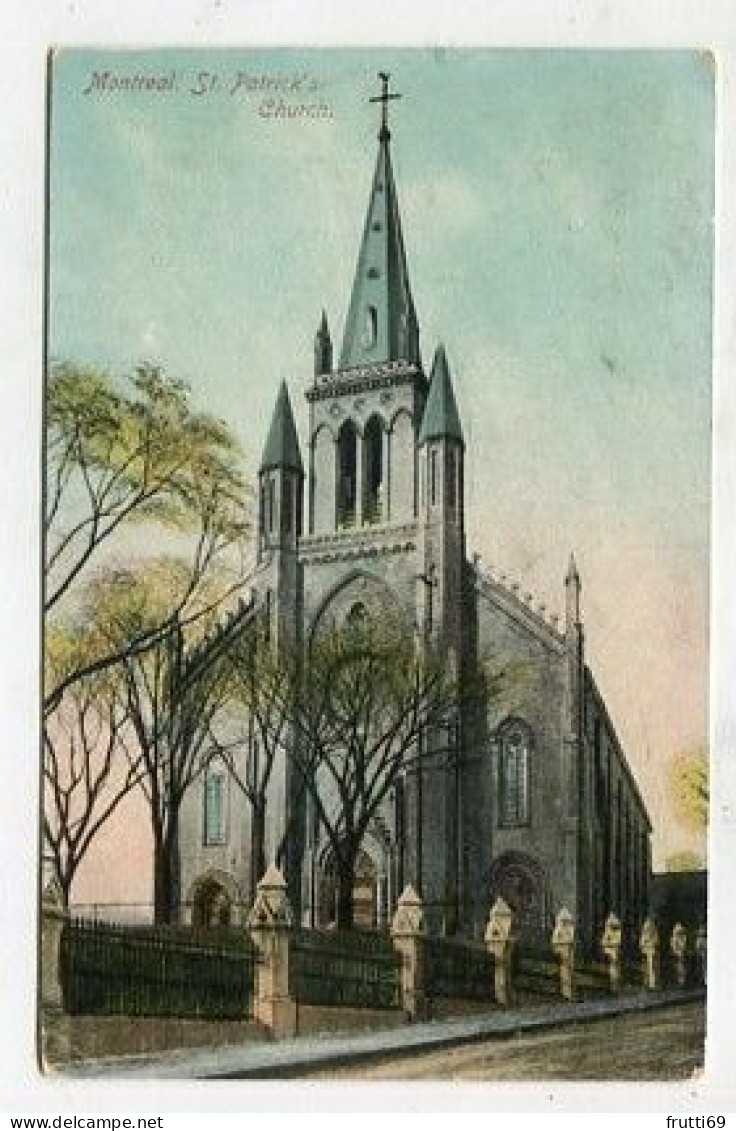 AK 213372 CANADA - Montreal - St. Parick's Church - Montreal