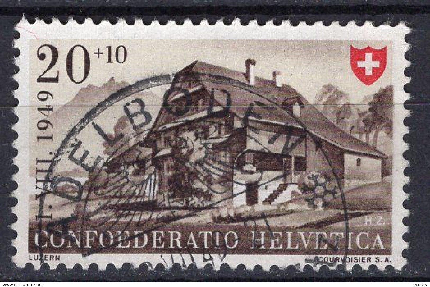 T3117 - SUISSE SWITZERLAND Yv N°479 Pro Patria Fete Nationale - Used Stamps