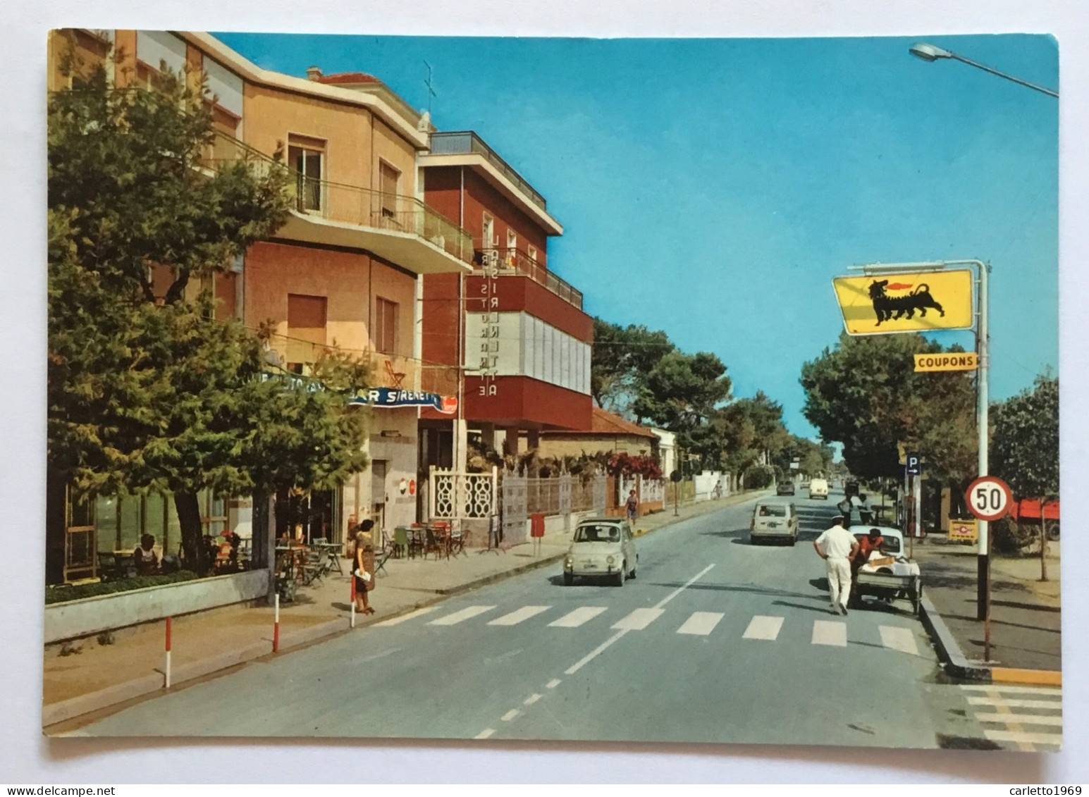 TORTORETO LIDO - VIALE SIRENA E LUNGOMARE - VIAGGIATA FG - Teramo