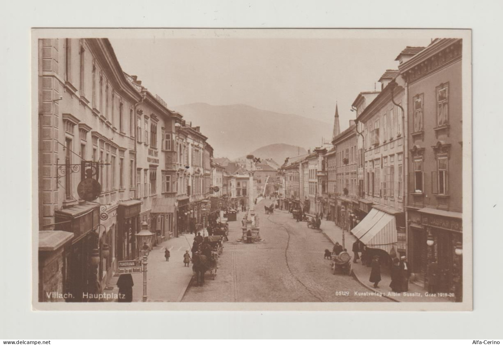 VILLACH:  HAUPTPLATZ  -  KLEINFORMAT - Villach