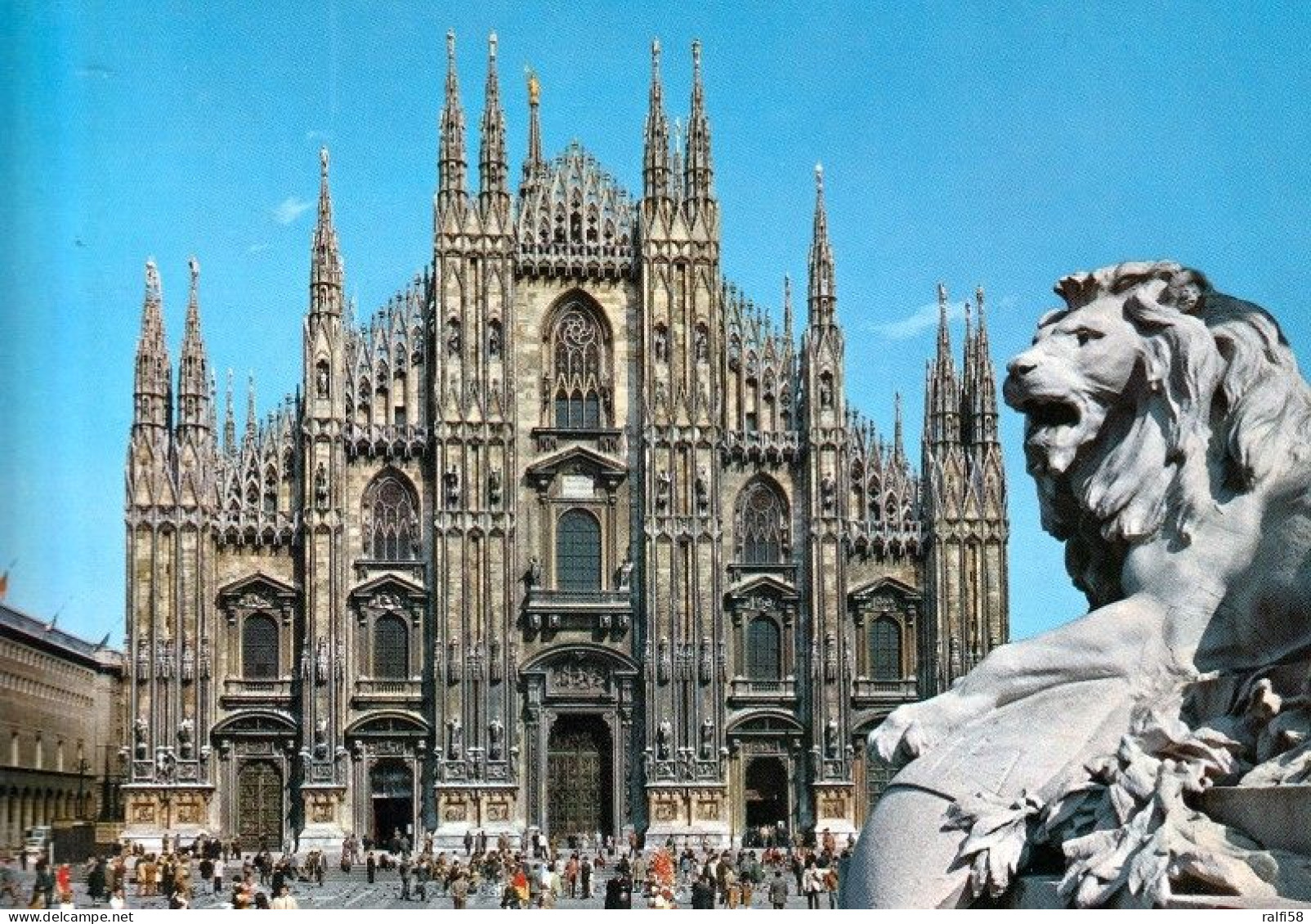 7 AK Italien * der Mailänder Dom - eine der größten Kirchen der Welt und ein Meisterwerk der italienischen Gotik *