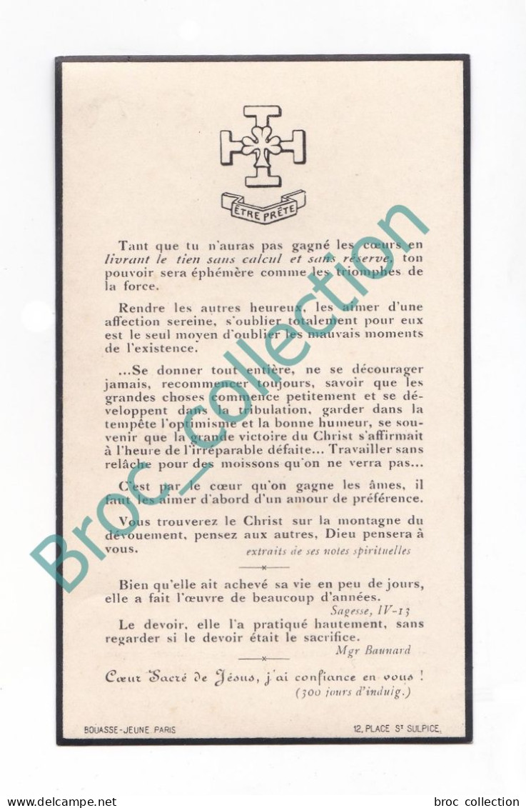 Saint-Étienne-Lardeyrol, Le Puy-en-Velay, Nouméa, Mémento De Mme Jean Amiot, Née Odile Coze, 5/07/1933, 26 Ans, Décès - Images Religieuses