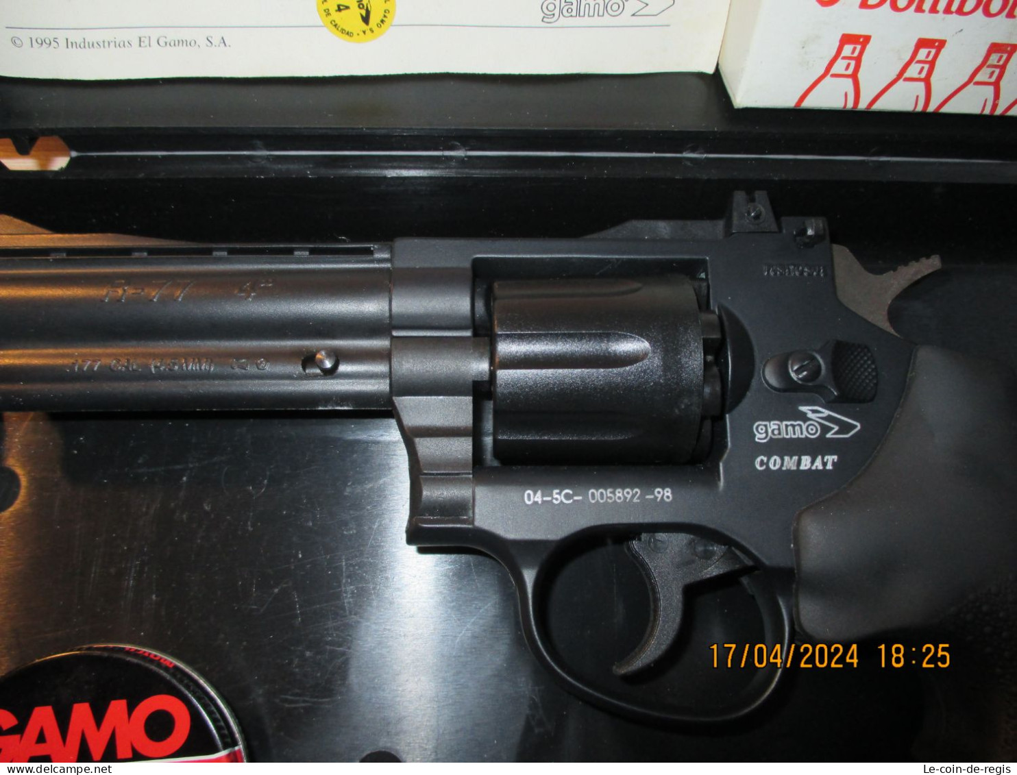 Revolver GAMO R-77 4.5 Mm à Plomb - Decorative Weapons