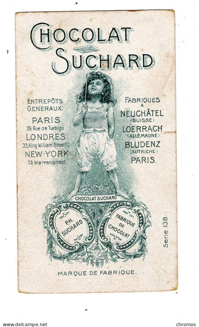 Chromo Chocolat Suchard, S 138 / 12, Serie La Petite Jangleuse, Cirque - Suchard