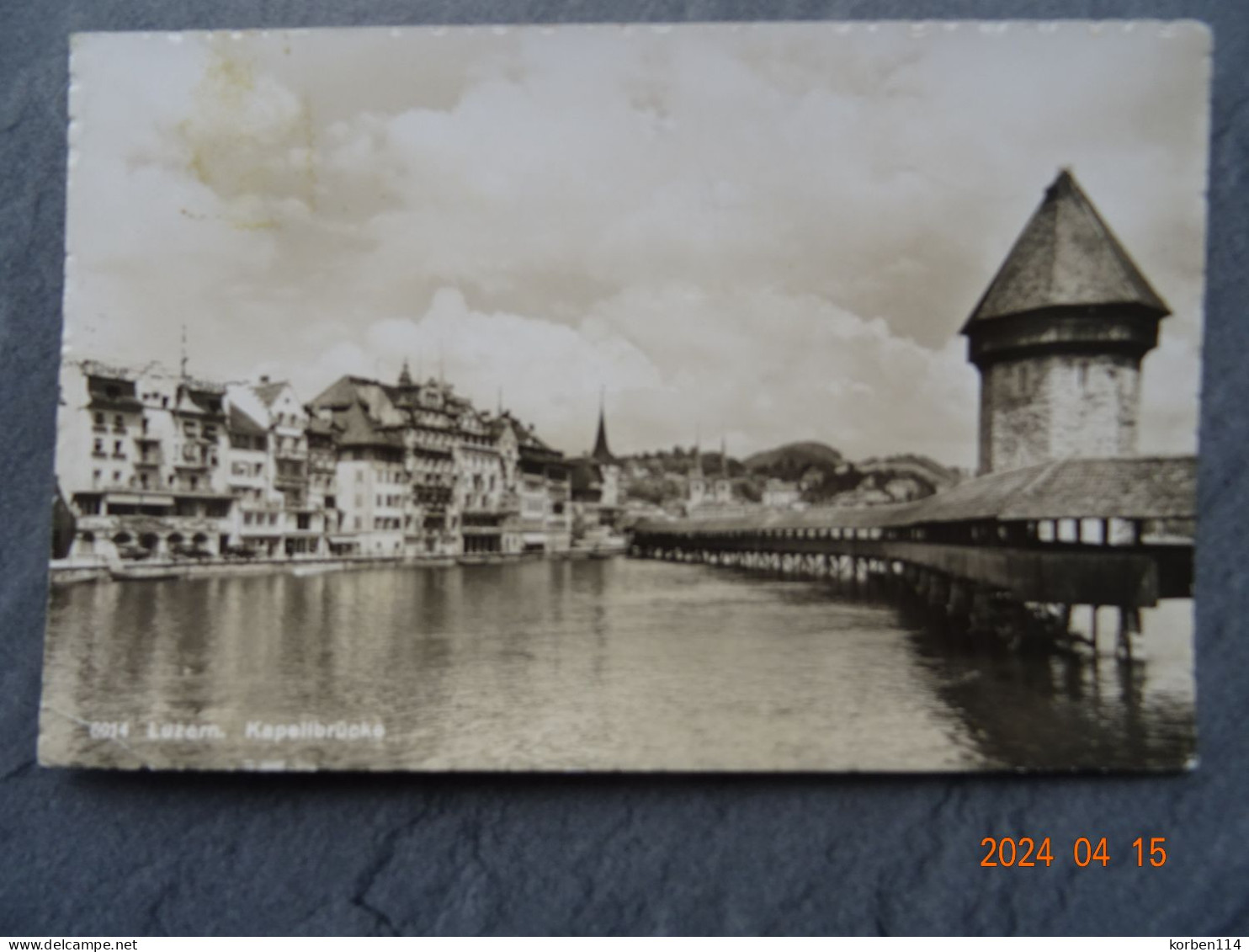 LUZERN   KAPELLEBRUCKE - Malters