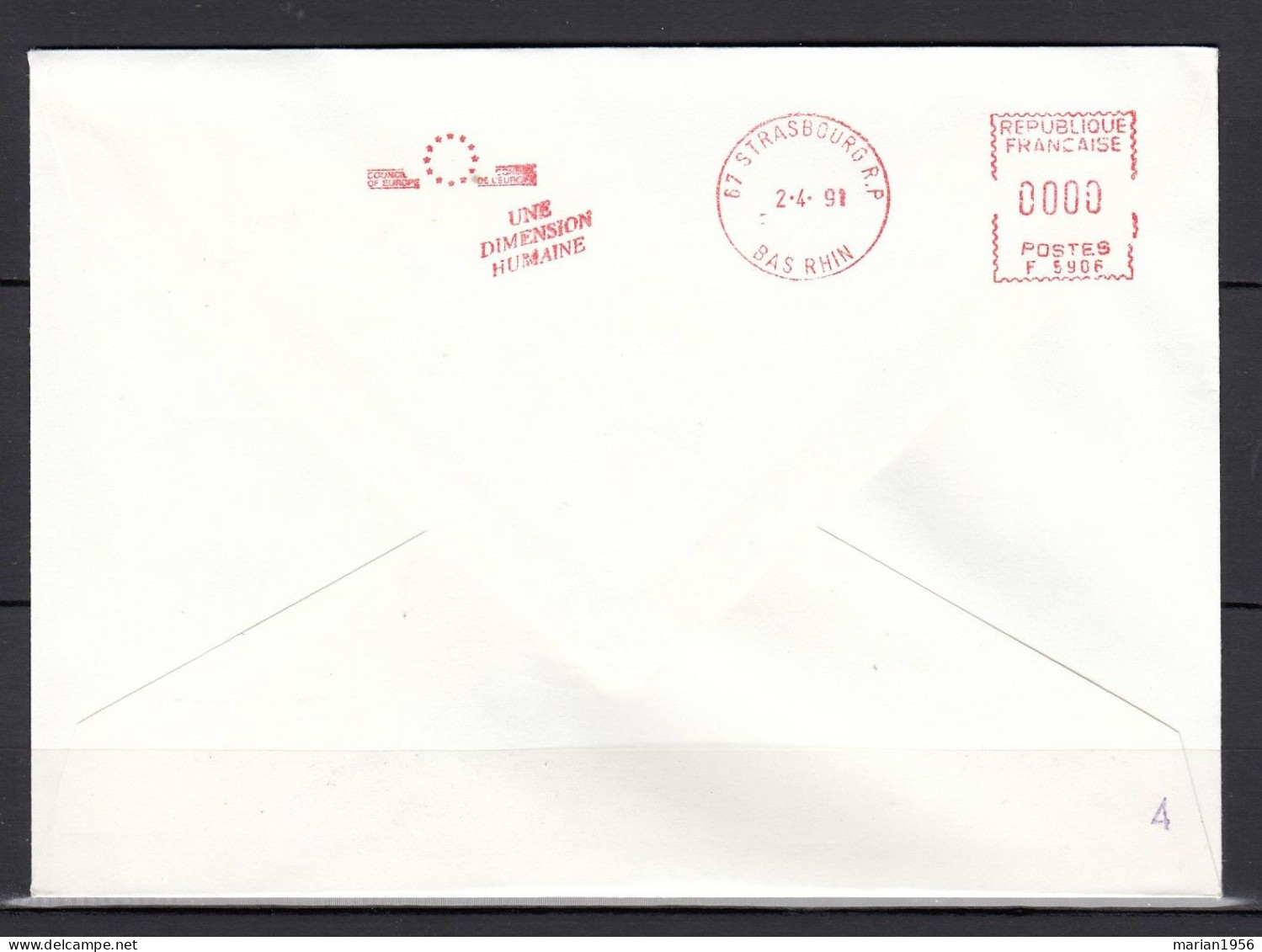 Hongrie 1991 - FDC Special - EUROPA CEPT- Europe Spatiale - Tirage Limite A 60 Ex.numerotes - 1991