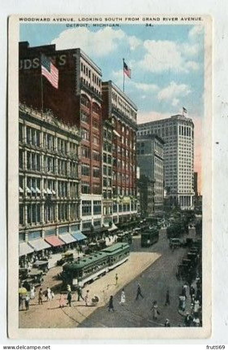 AK 213376 USA - Michigan - Detroit - Woodward Avenue - Detroit