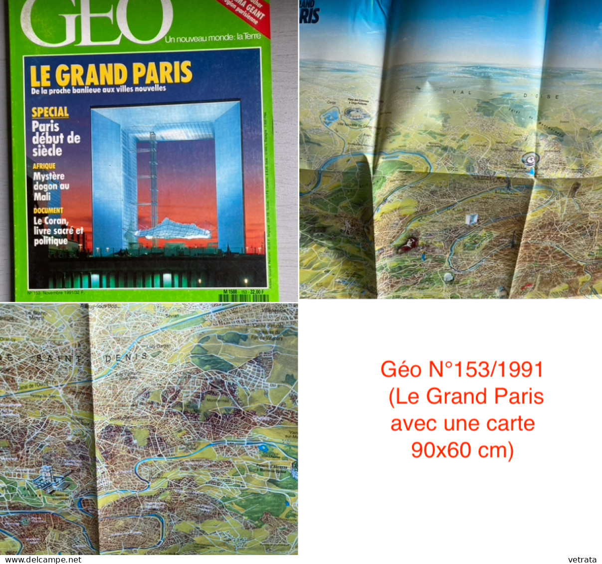Le Grand Paris : 2 Encarts Publiés Par Libération (10 pages - 2014/18) +  Le Magazine Du Grand Paris N° 1 : Tous En Sein - Geographie