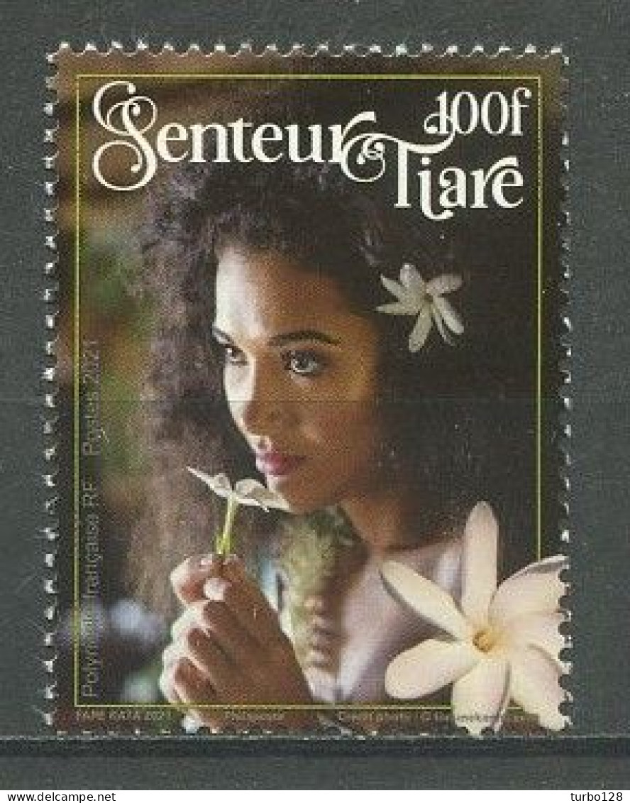 POLYNESIE 2021 N° 1271 ** Neuf MNH Superbe Senteur Tiare Fleurs Flowers Polynésienne Flore - Unused Stamps