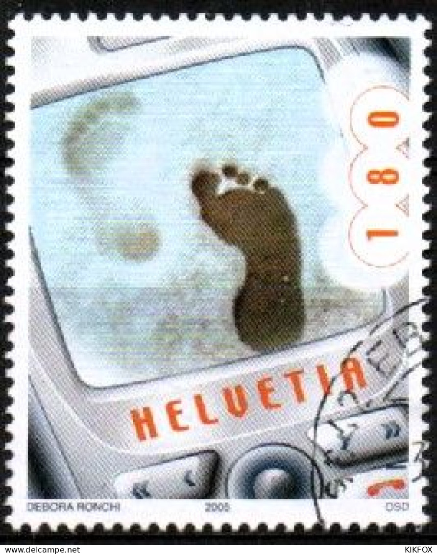 SUISSE ,SCHWEIZ, 2005,  MI 1932, ZUMSTEIN  1176, Swiss Mobile  GESTEMPELT, OBLITERE - Used Stamps
