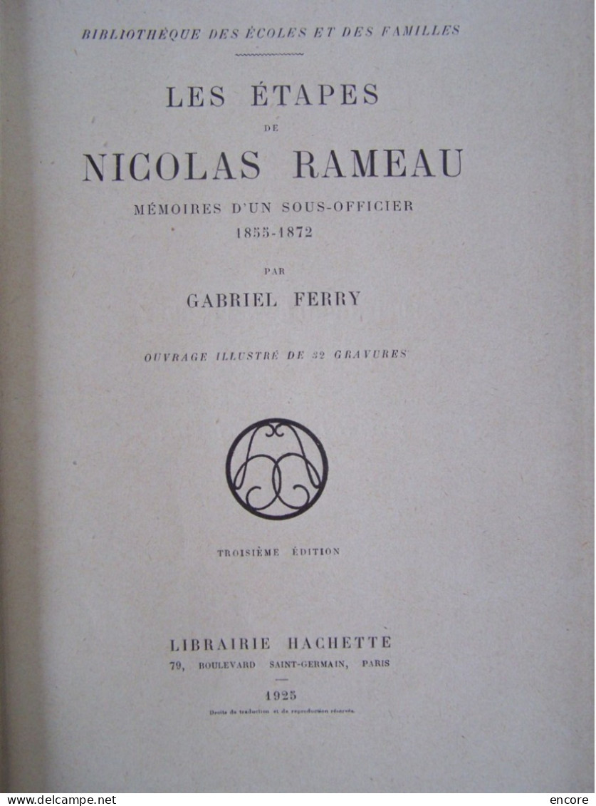 MILITARIA. 12° CHASSEURS A CHEVAL. "MEMOIRES D'UN SOUS-OFFICIER. 1855 - 1972"  100_3623 & 100_3624 - Autres & Non Classés