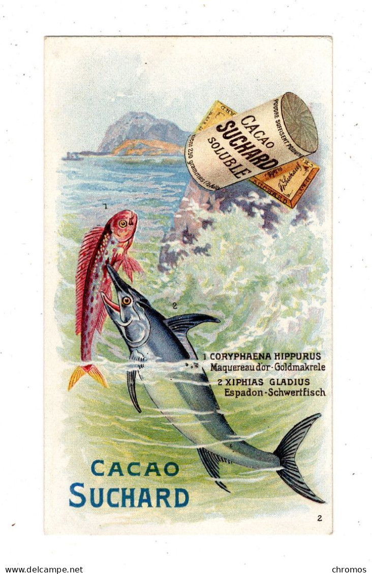 Chromo Chocolat Suchard, S 131 / 1, Serie Poissoins De La Mer - Suchard