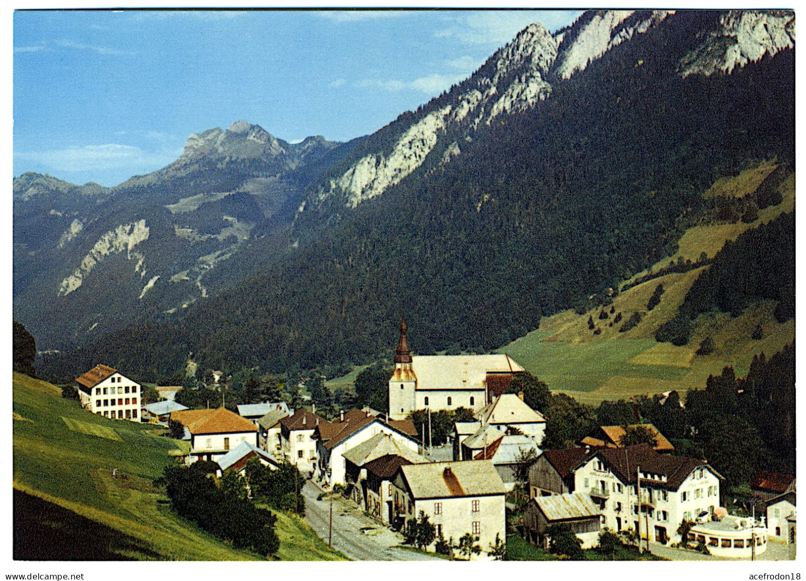 Bellevaux - Au Fond Le Mont Billat - Bellevaux