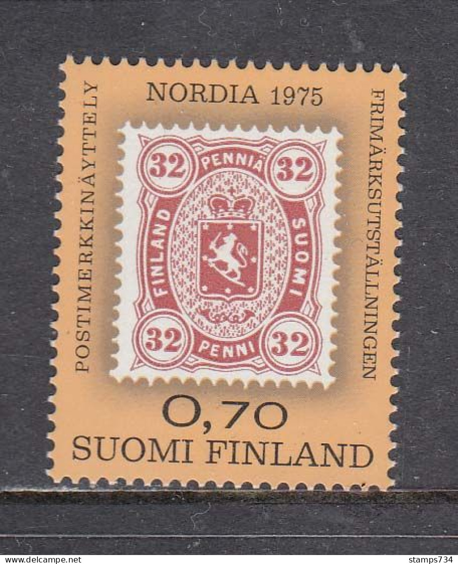 Finland 1975 - Briefmarkenausstellung NORDIA'75, Mi-Nr. 763, MNH** - Ungebraucht