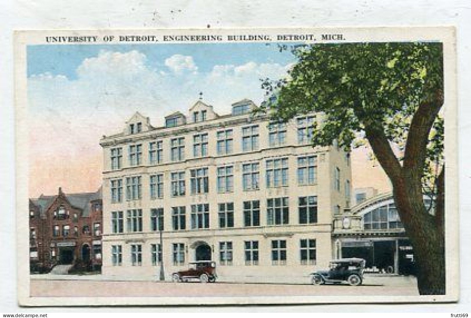 AK 213379 USA - Michigan - Detroit - Engineering Building - University Of Detroit - Detroit