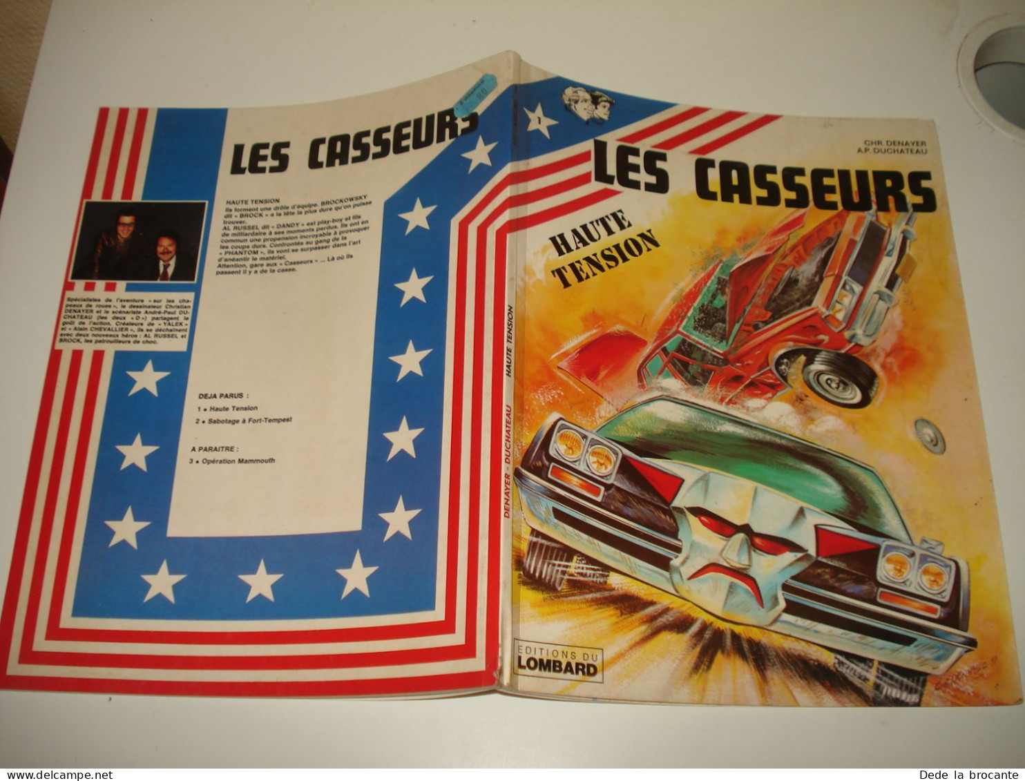 C54 / Les Casseurs N° 1 " Haute Tension " - E.O Belge De  1977 - Other & Unclassified