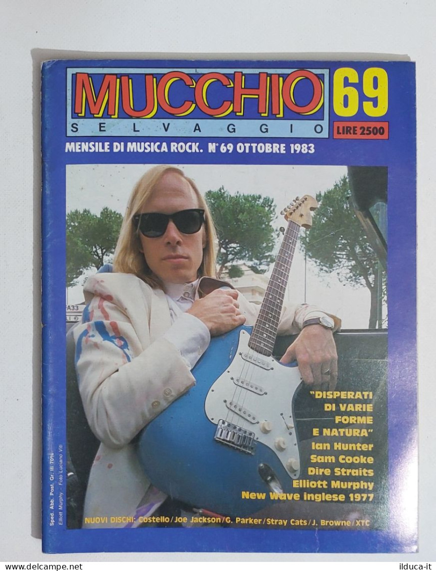 58905 MUCCHIO SELVAGGIO 1983 N. 69 - Ian Hunter / Dire Straits / Sam Cooke - Musique