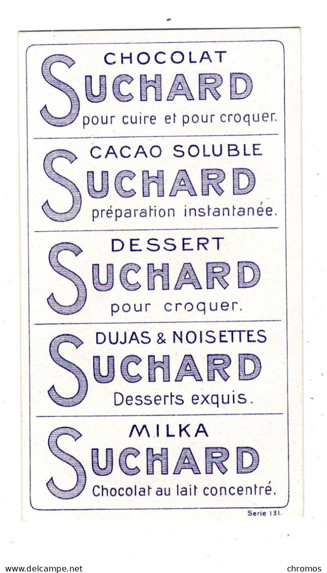 Chromo Chocolat Suchard, S 131 / 8, Serie Poissoins De La Mer - Suchard