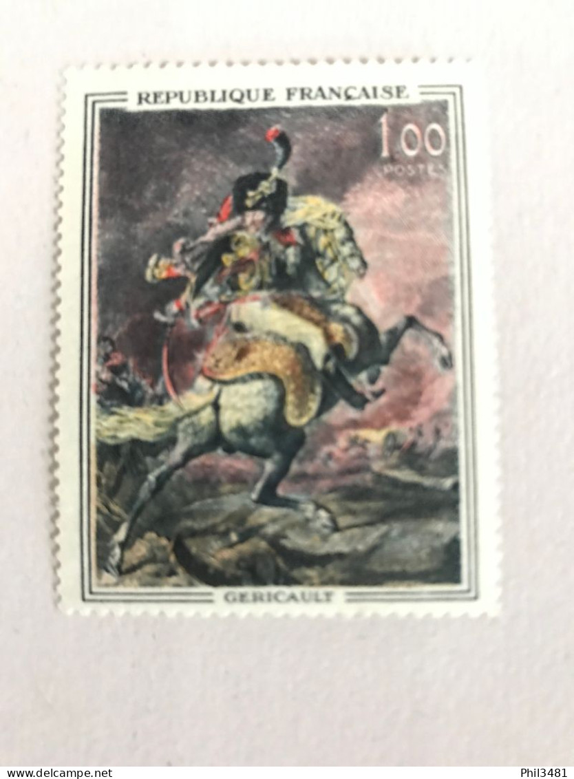 N°1365a Variété "sabre Rouge" Neuf Sans Charnières. - Neufs