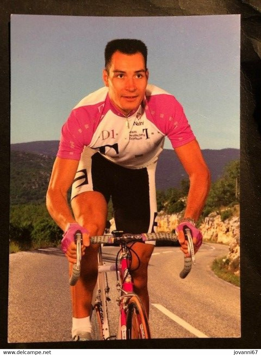 Erik Zabel  - Telekom - 1996 - Carte / Card - Cyclists - Cyclisme - Ciclismo -wielrennen - Wielrennen