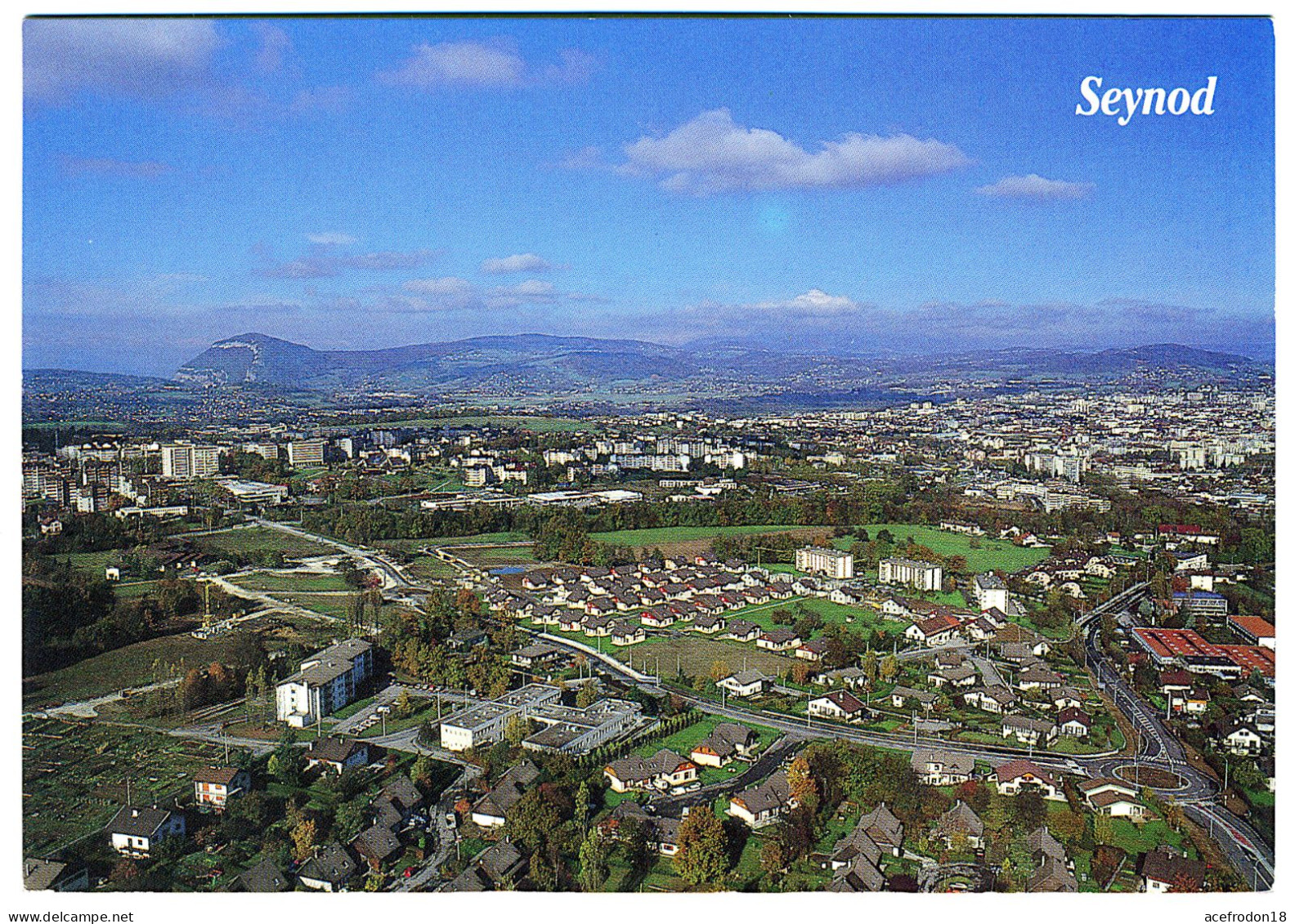 Seynod - Ville De La Banlieue Sud D'Annecy - Vue Générale Aérienne - Seynod