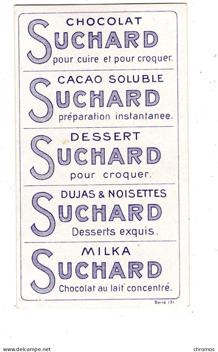Chromo Chocolat Suchard, S 131 / 5, Serie Poissoins De La Mer - Suchard