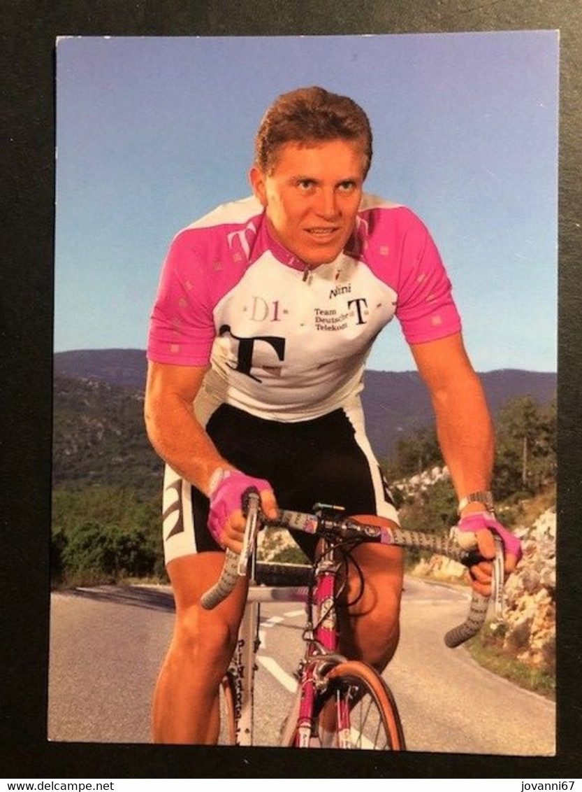 Jens Heppner  - Telekom - 1996 - Carte / Card - Cyclists - Cyclisme - Ciclismo -wielrennen - Cycling