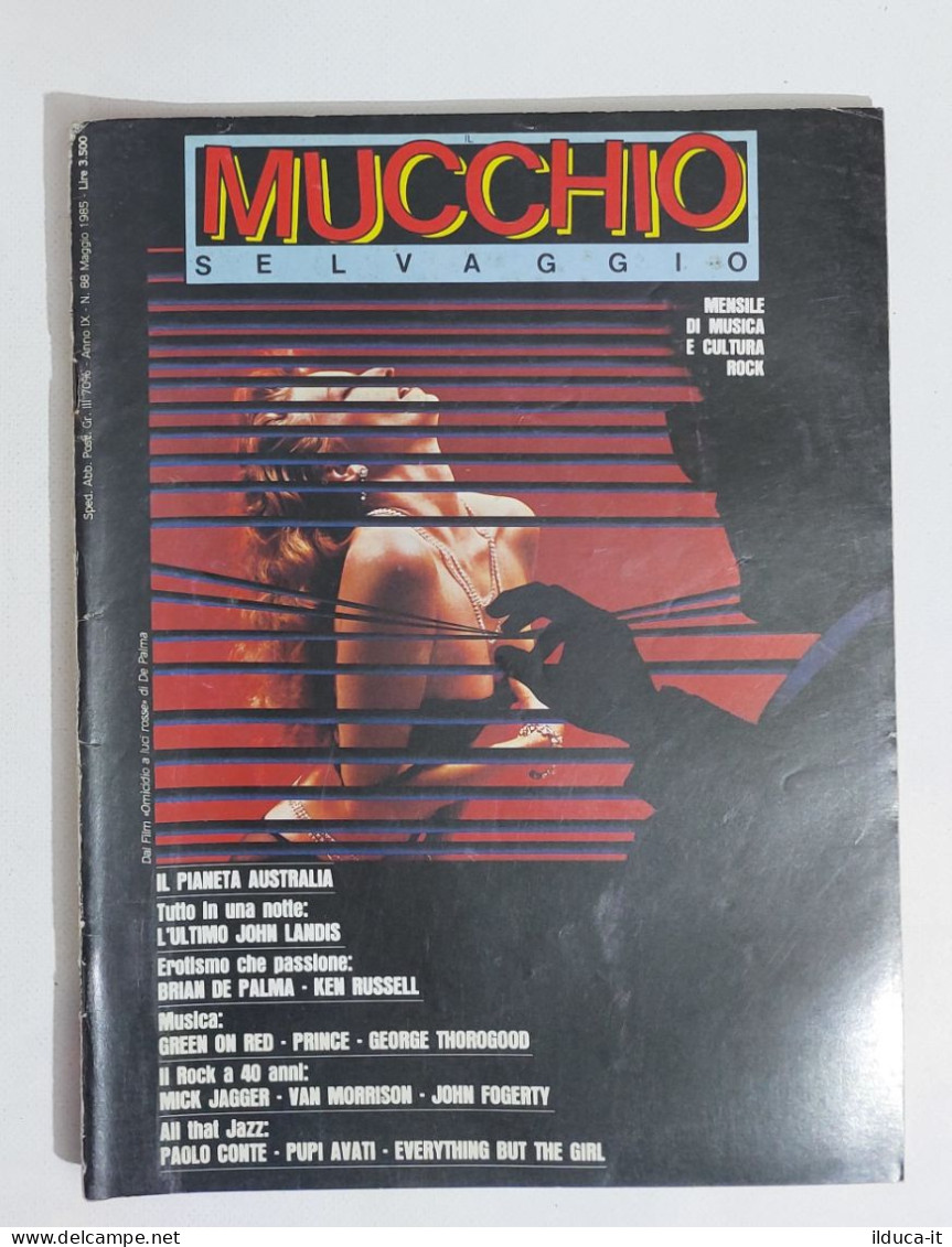58927 MUCCHIO SELVAGGIO 1985 N. 88 - Australia / Brian De Palma / Prince - Music