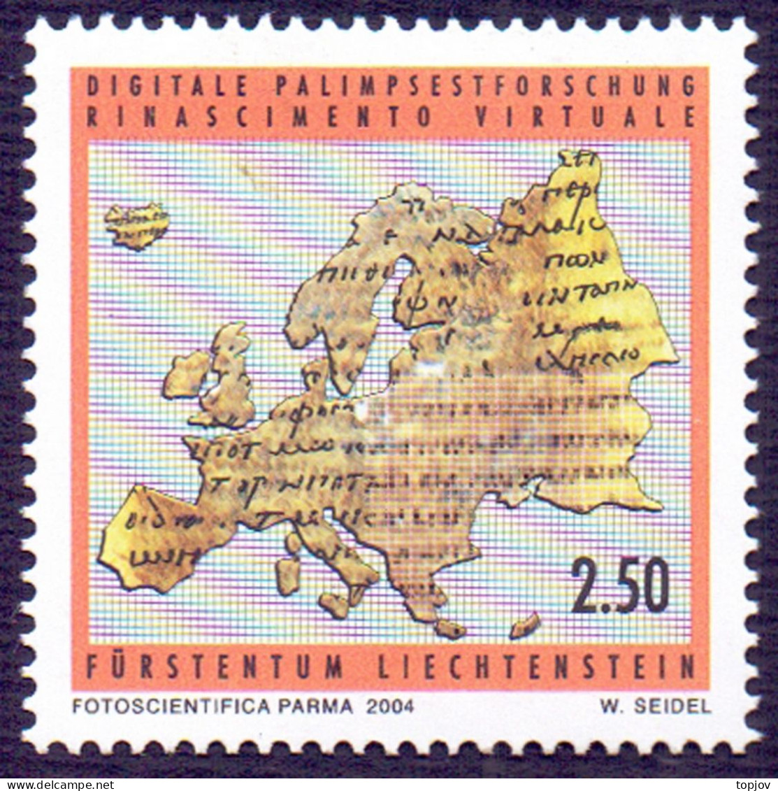 LIECHTENSTEIN - DIGITALE EUROPA - **MNH - 2004 - Computers