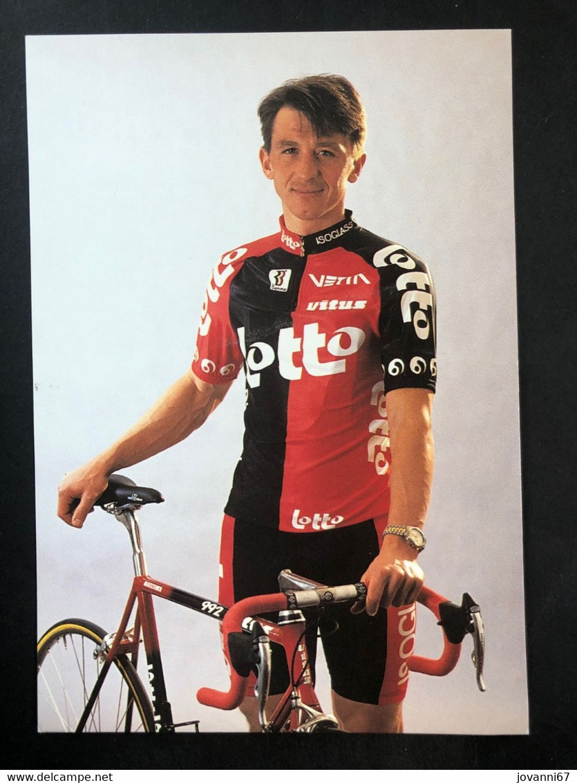 Andrei Tchmil - Lotto - 1995 - Carte / Card - Cyclists - Cyclisme - Ciclismo -wielrennen - Cycling