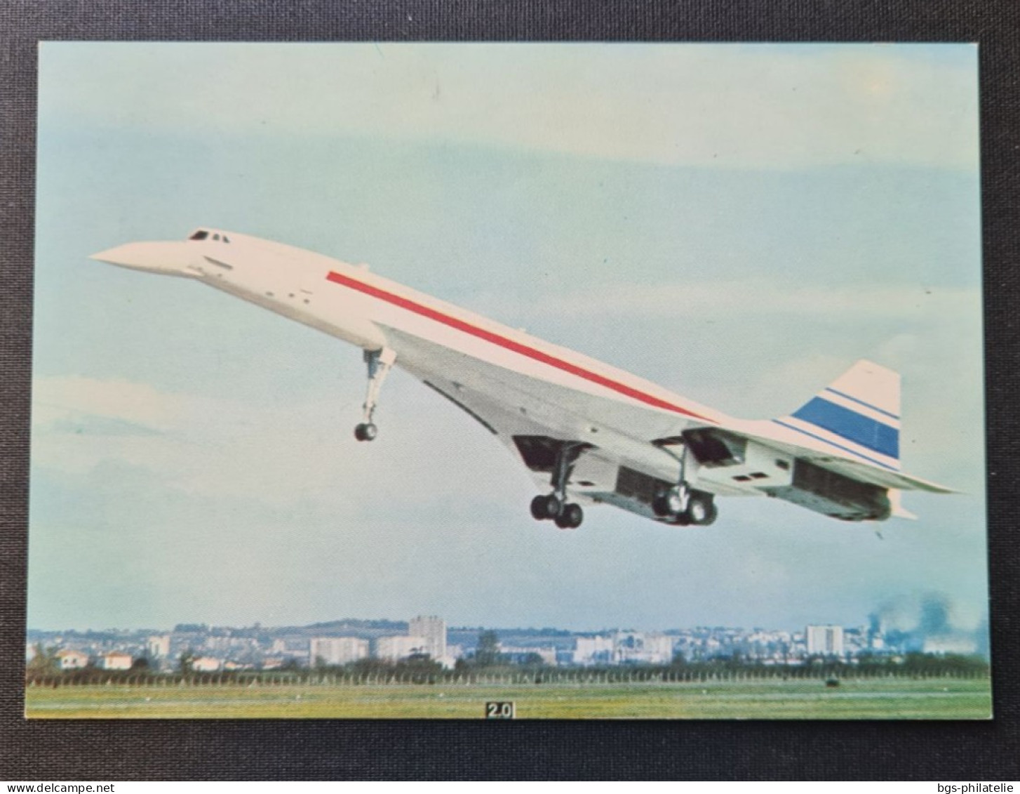 Concorde Sur Carte Postale. - Concorde