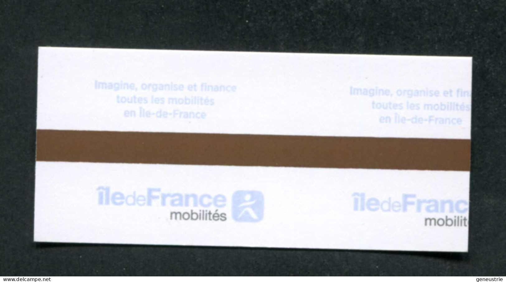 Ticket De Train Ou Métro Ile-de-France Mobilité - SNCF "Billet D'Essai" 28/03/2022 Billet DeTrain - Paris - Europa