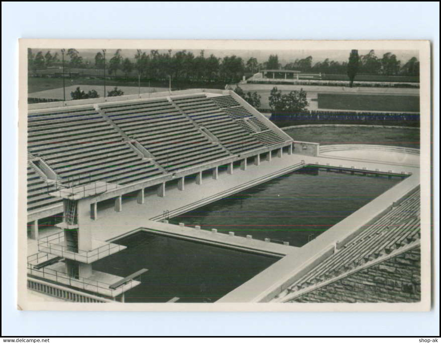 XX16753/ Berlin Reichssportfeld Schwimmstadion Olympiade 1936 Foto AK  - Giochi Olimpici