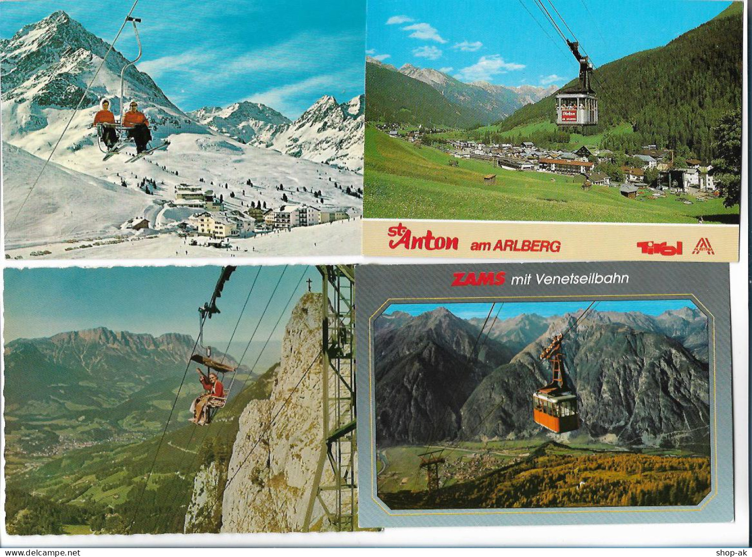 Y23393/ 16 X AK Seilbahn  Ansichtskarten  - 100 - 499 Cartoline