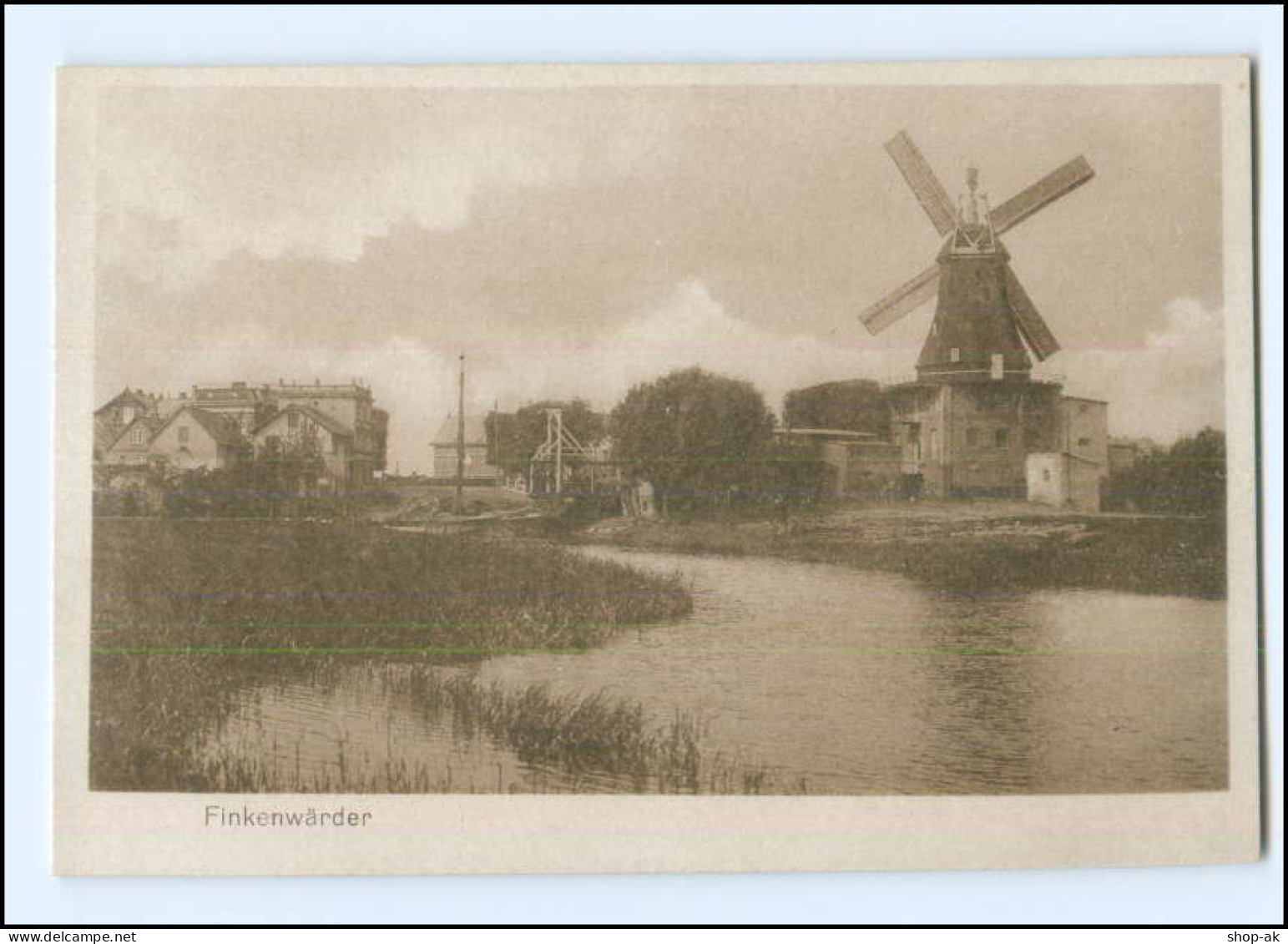 XX15473/ Hamburg Finkenwerder Windmühle AK Ca.1925 - Finkenwerder