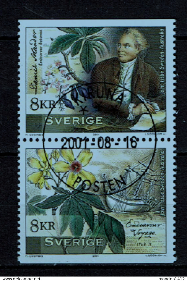 Sweden 2001 - Daniel Solander, Scientist, Naturalist - Used - Oblitérés