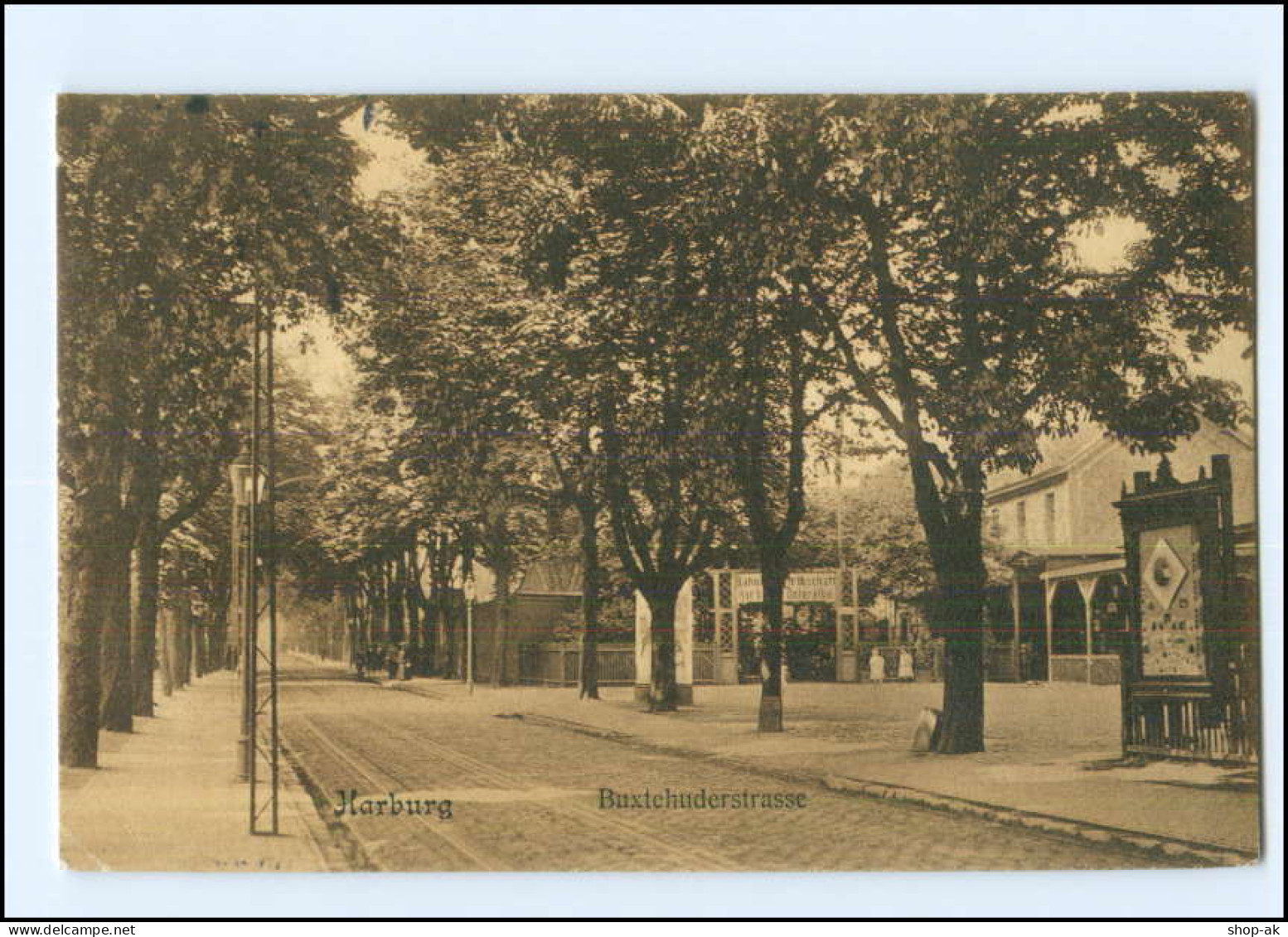 XX00787/ Hamburg Harburg Buxtehuderstraße AK 1912 - Harburg