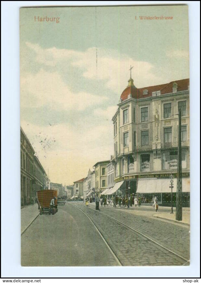 XX00458/ Hamburg Harburg Wilstorferstraße AK 1909 - Harburg